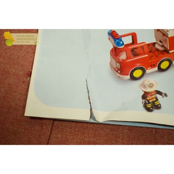 LEGO DUPLO Town Fire Truck Building Toy 10969 (Incomplete) - Picture 5 of 14